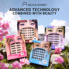 Gift-ready MLEN DIARY lash set ideal for beginners and pros