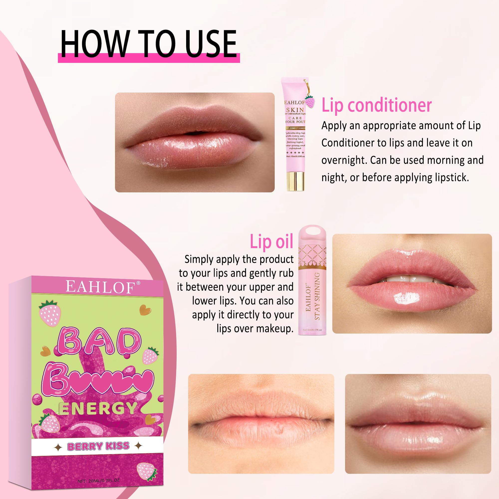 MLIIIILO Bad B*tch Energy Lip Mask jar for overnight nourishment