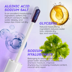 MLSMILE Lip Stain Peel Off natural tattoo-effect close-up highlights bold matte finish