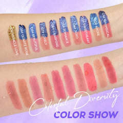 MLSMILE Lip Stain Peel Off two-piece pack emphasizes cruelty-free, safe formula