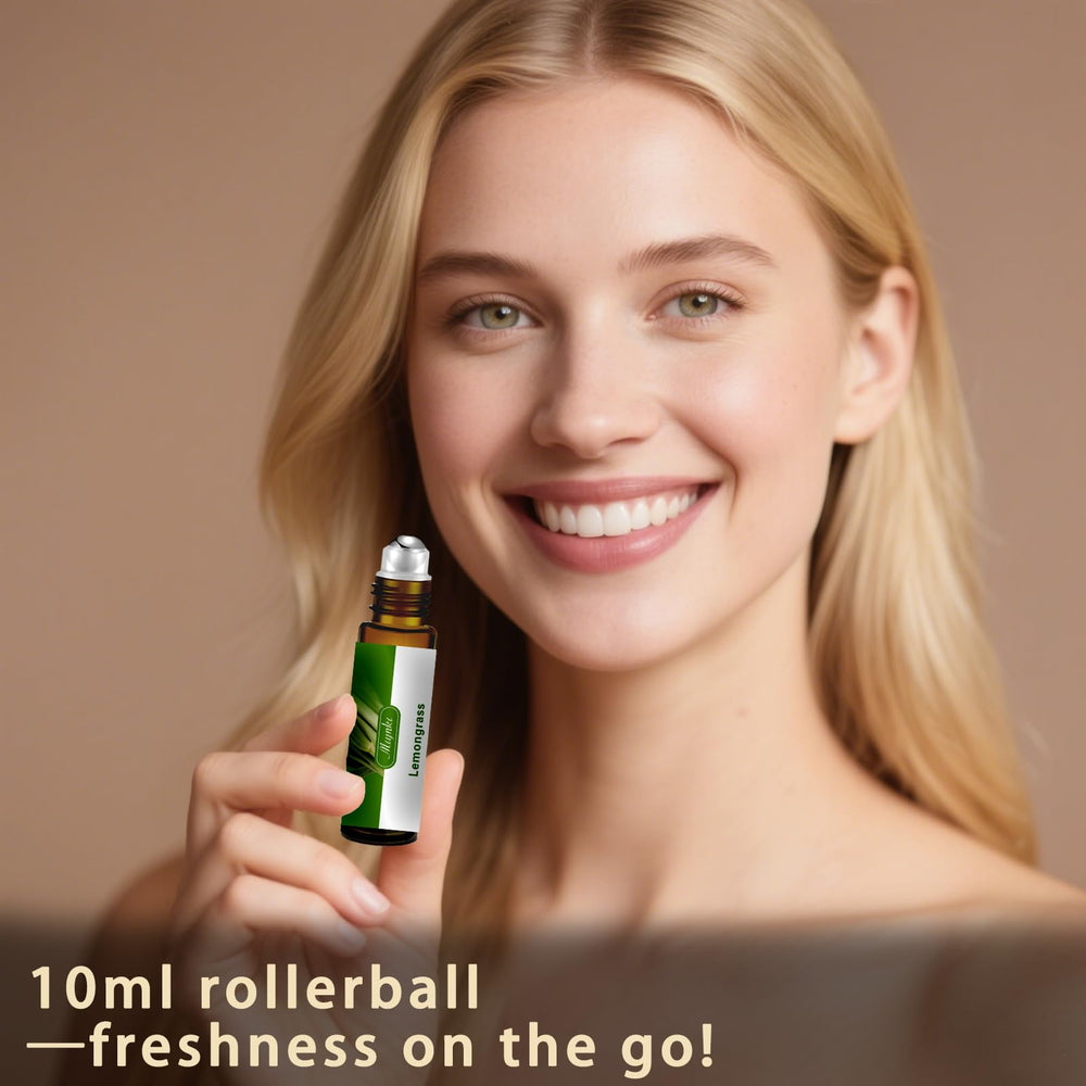 mlynkl lemongrass essential oil in an air diffuser for refreshing home fragrance