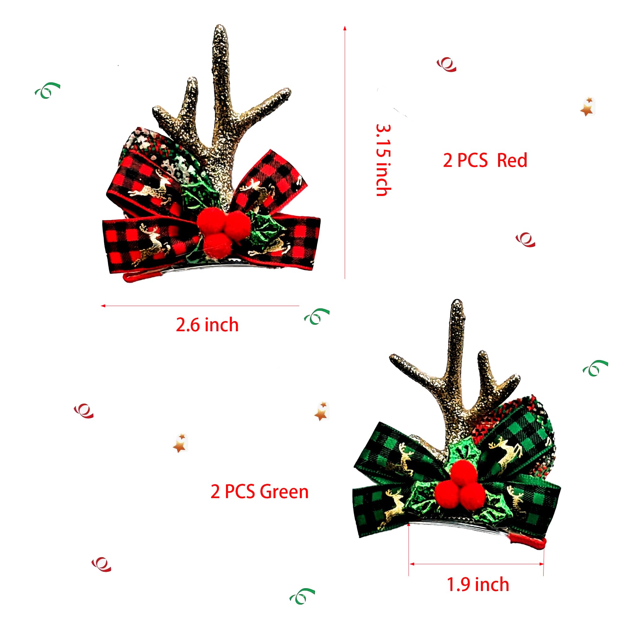 MMBALLON gift-ready gold hair clip, perfect holiday present.