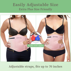 Second angle showing belly and neck packs