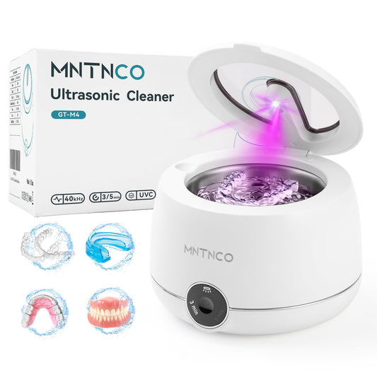 MNTNCO Ultrasonic Retainer Cleaner white exterior