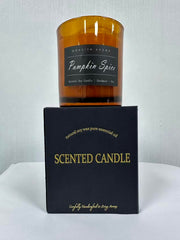 MOASITN Pumpkin Spice candle wax with drift detail