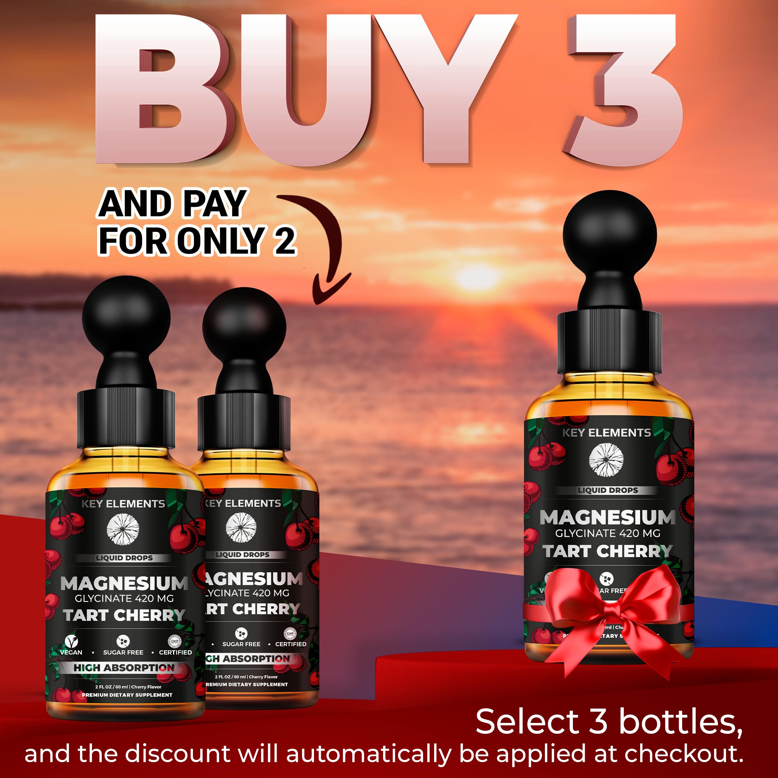 Mobility and recovery concept with magnesium and tart cherry