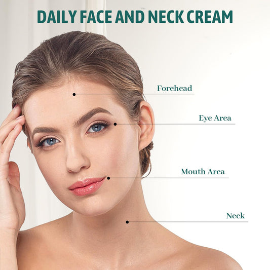 Close-up of MOC LINK cream texture showing a rich, hydrating formula.
