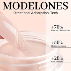 Modelones breathable formula dip powder suitable for daily wear