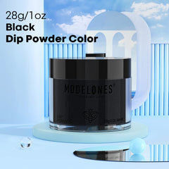 Modelones Black natural finish with breathable, chip-resistant wear.