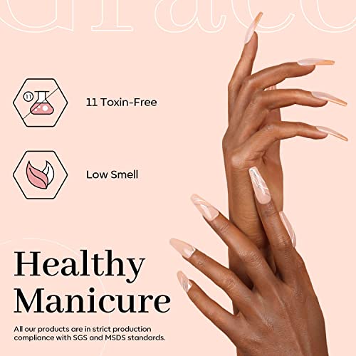 Modelones calcium fortified dip powder supporting durable nails