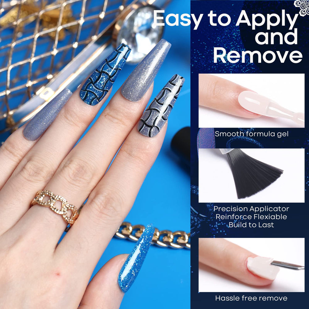 Modelones at-home manicure kit enables DIY professional-style nails.