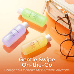 Modelones Nail Polish Remover shows easy application with minimal mess for quick coverage