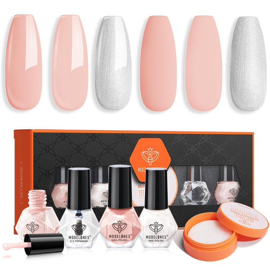 Modelones base coat bottle for a smooth base and longer wear