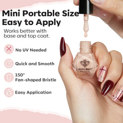 modelones toxin-free, low-odor formula for nails