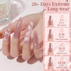 Slip solution included to improve gel application and shaping.