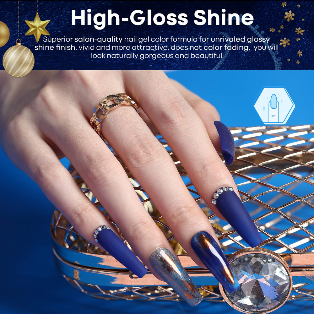 Modelones soak-off gel polish with LED curing for easy removal.