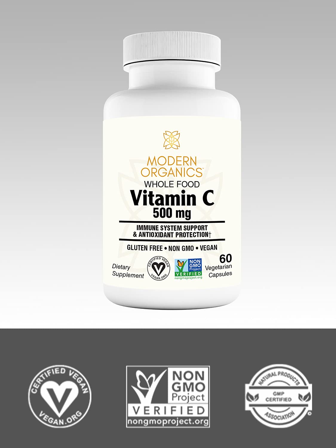 Product packaging with servings and ingredients