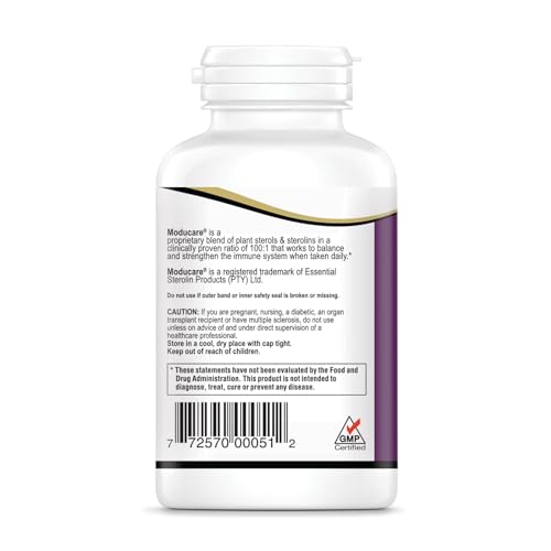 Close-up of Moducare grape-flavored chewable tablets