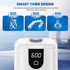 Digital timer display on Moeila ultrasonic cleaner