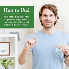 Saw Palmetto and key ingredients in Mohebi Life supplement