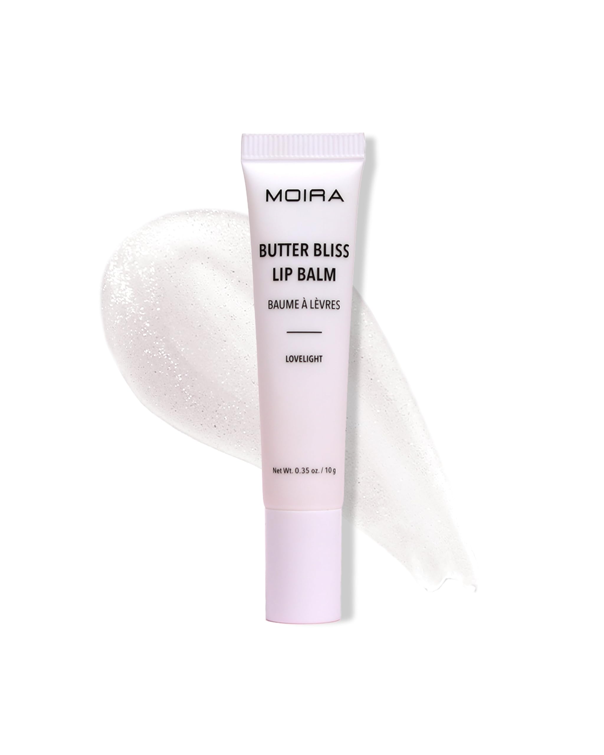 Moira Butter Bliss Lip Balm Lovelight provides hydrating tint and gentle shine for everyday lips.