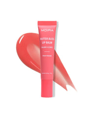 Moira Butter Bliss Lip Balm Peachy Passion provides hydrating color and a soft shine