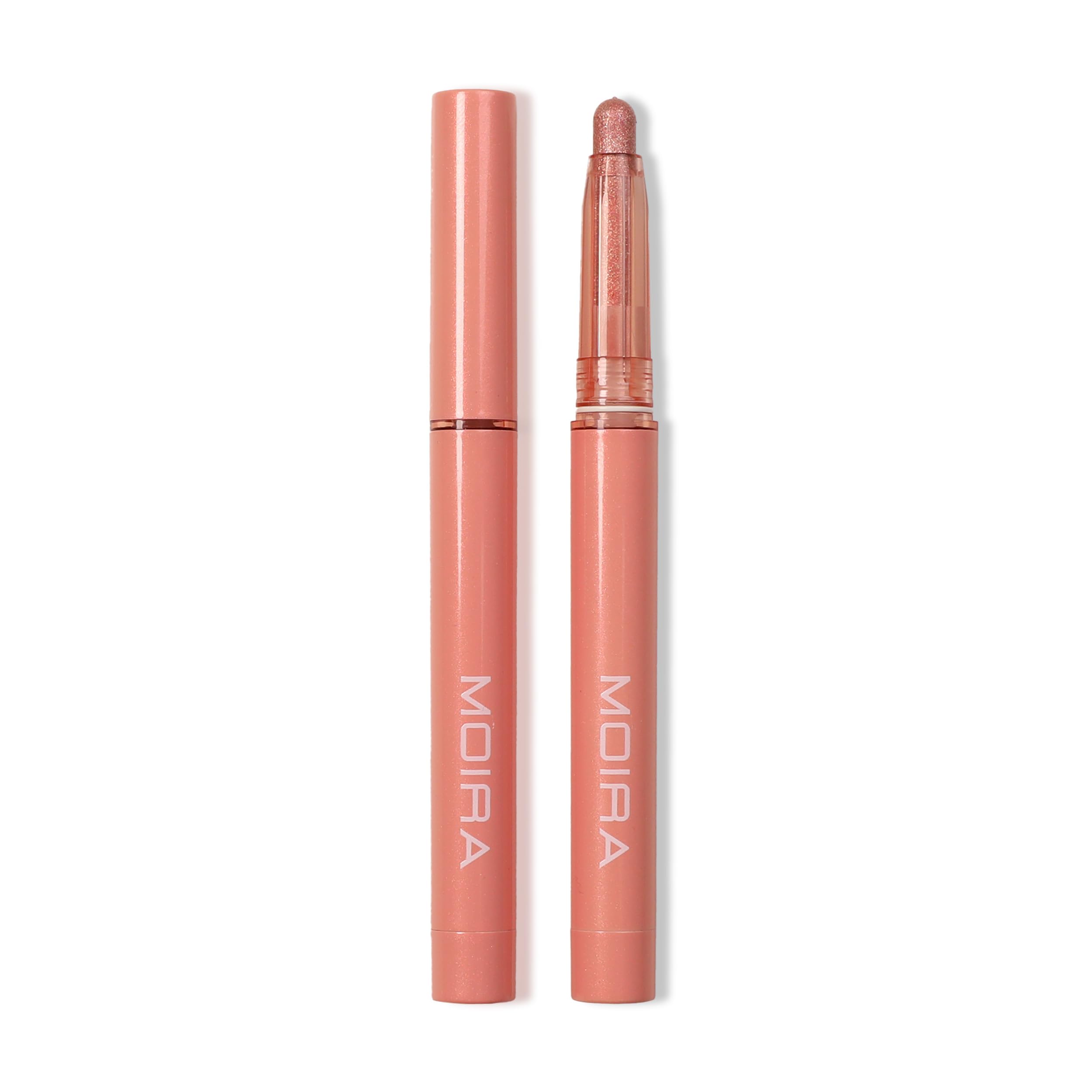 Moira Stellar Glaze Stick Shadow Beauty Queen close-up shows vivid shimmer for day-to-night looks.