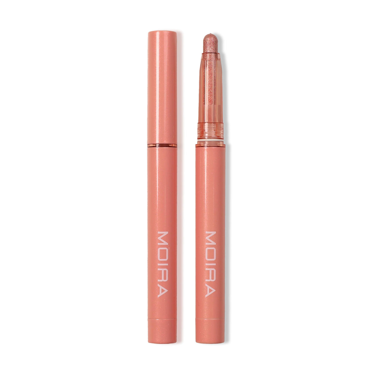 Moira Stellar Glaze Stick Shadow Beauty Queen close-up shows vivid shimmer for day-to-night looks.
