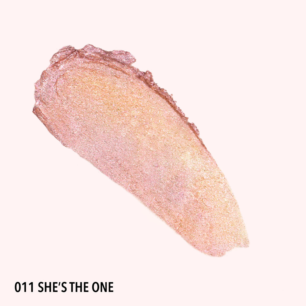 Moira Stellar Glaze Stick Shadow 011 Shes the One swirl-on eye for easy blending.