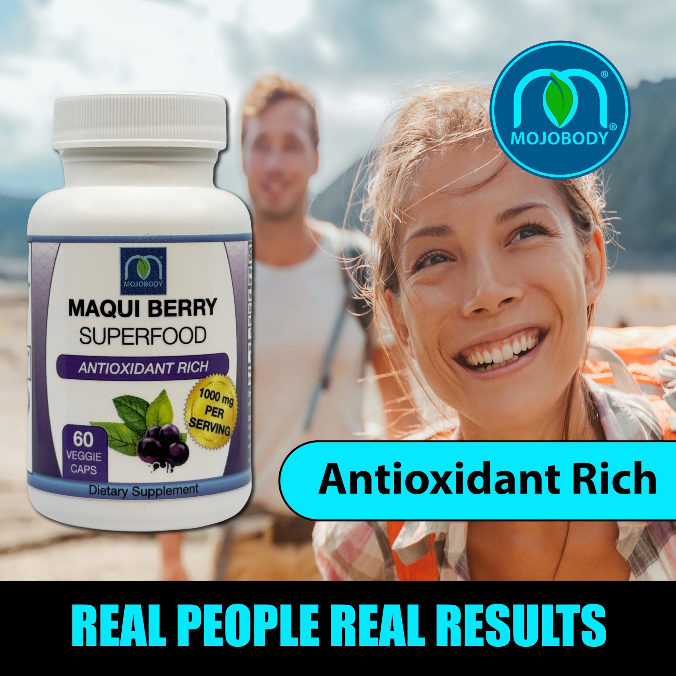 MaquiForza high-potency Maqui berry powder on bottle