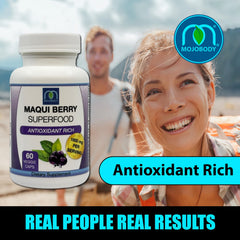 MaquiForza high-potency Maqui berry powder on bottle