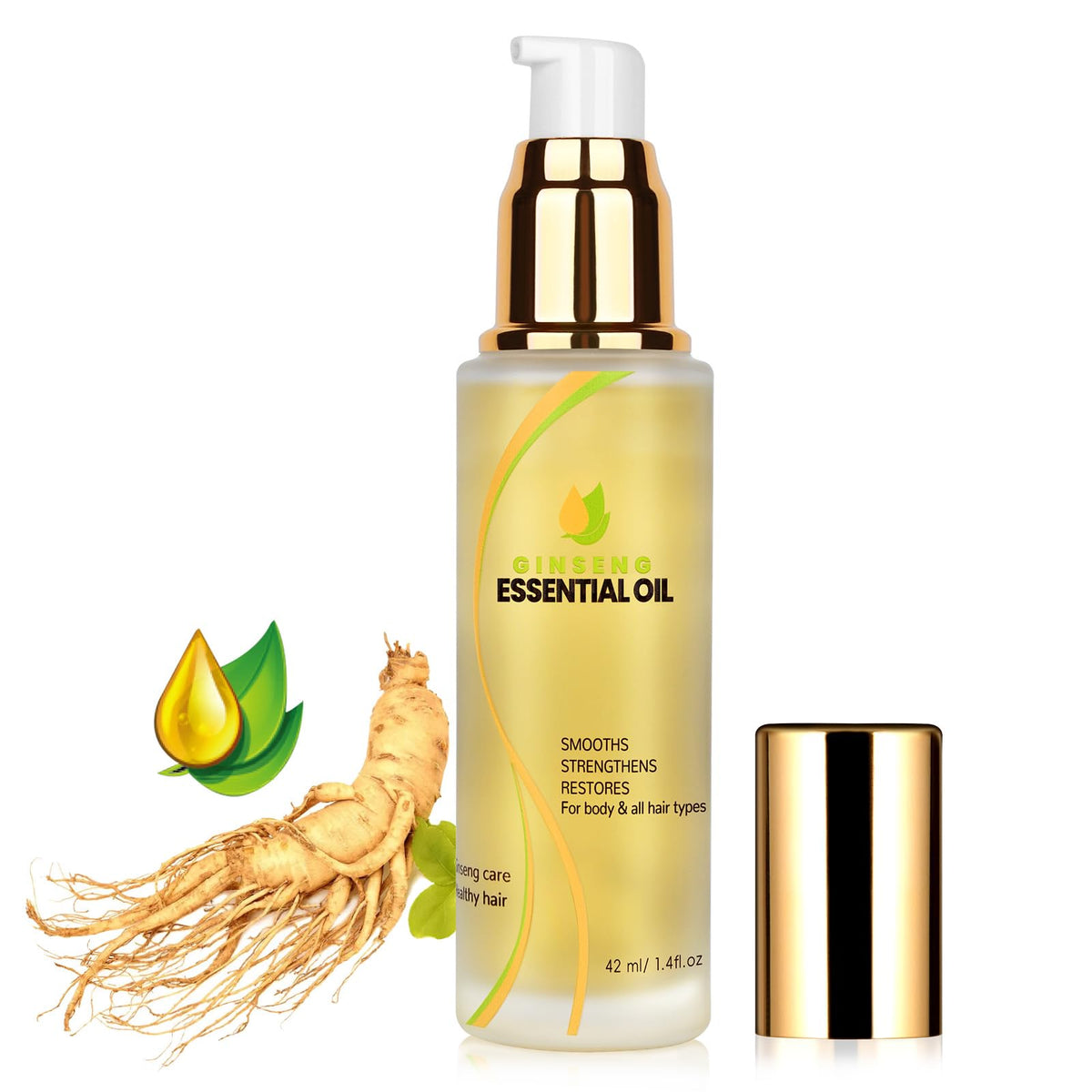Mokasakiso Hair Oil bottle showing lightweight hydration and frizz control