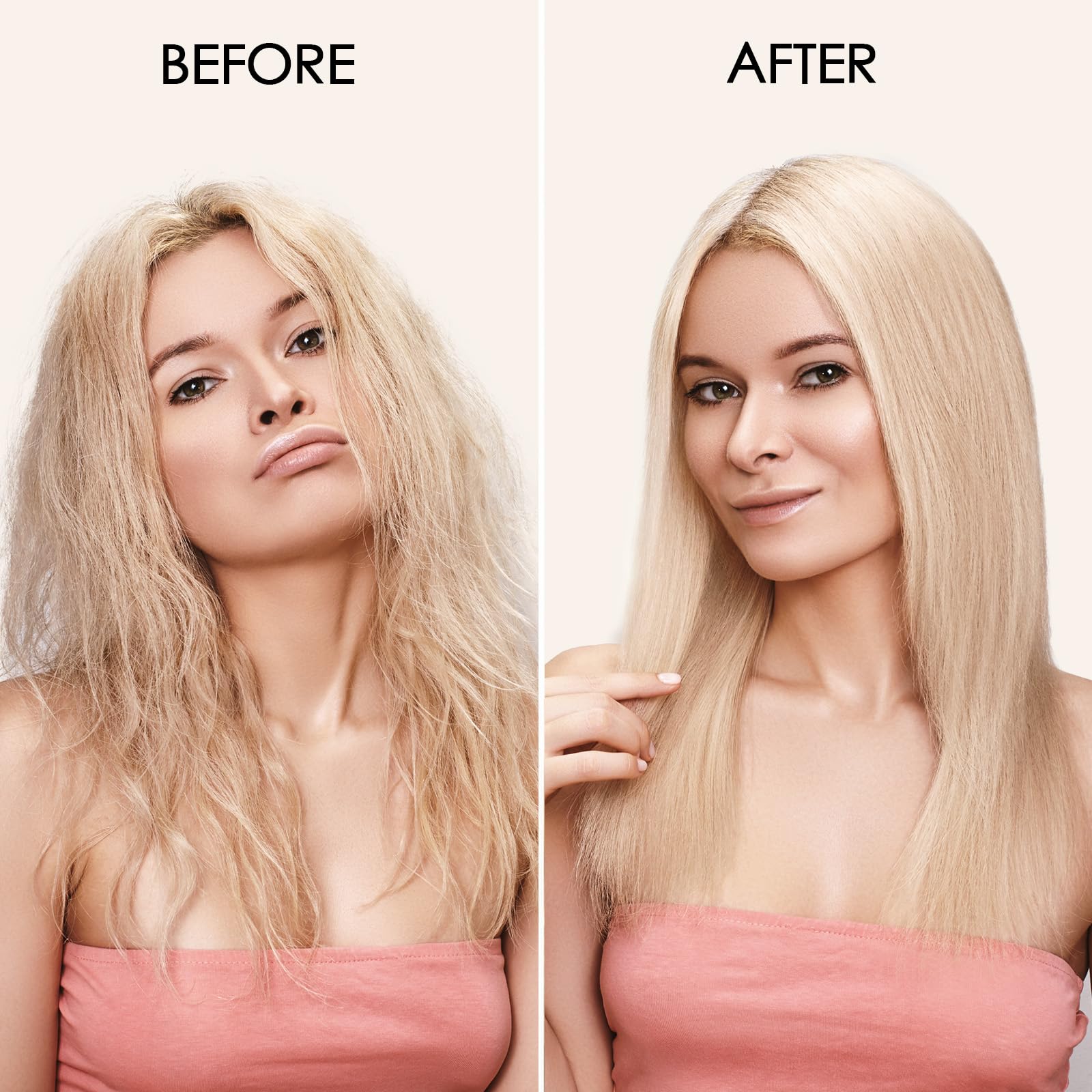 Mokasakiso Hair Oil demonstrating frizz control for day-long sleekness