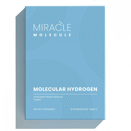 Hero image: Molecular hydrogen tablets with magnesium, 12 PPM, 30 tabs