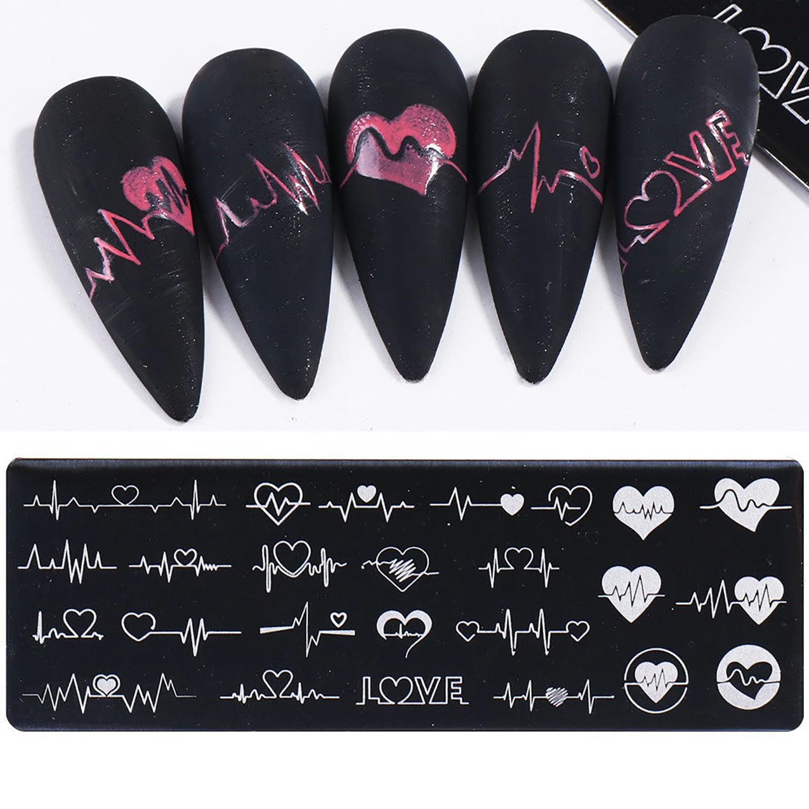 MOLILON silicone nail press molds for easy release of shapes