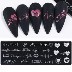 MOLILON silicone nail press molds for easy release of shapes