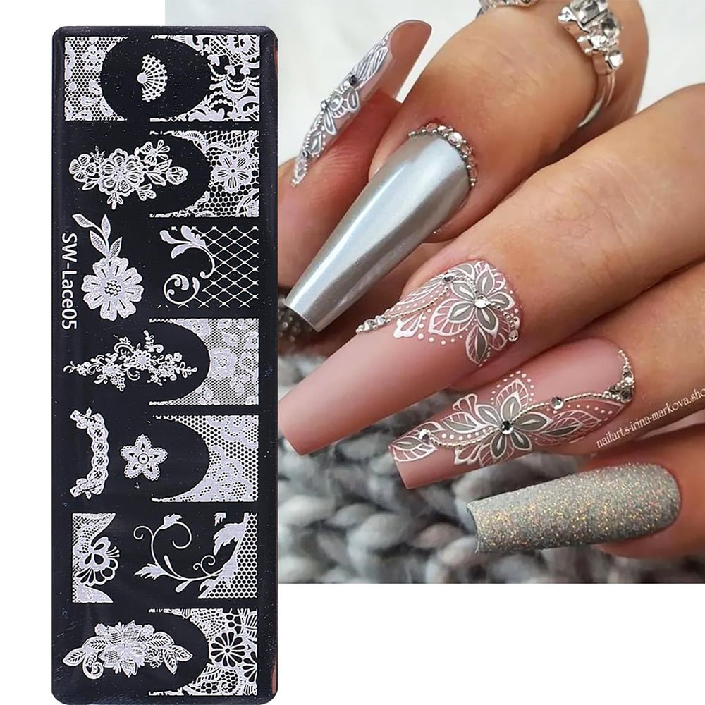 MOLILON silicone nail press molds for quick, clean nail shapes.
