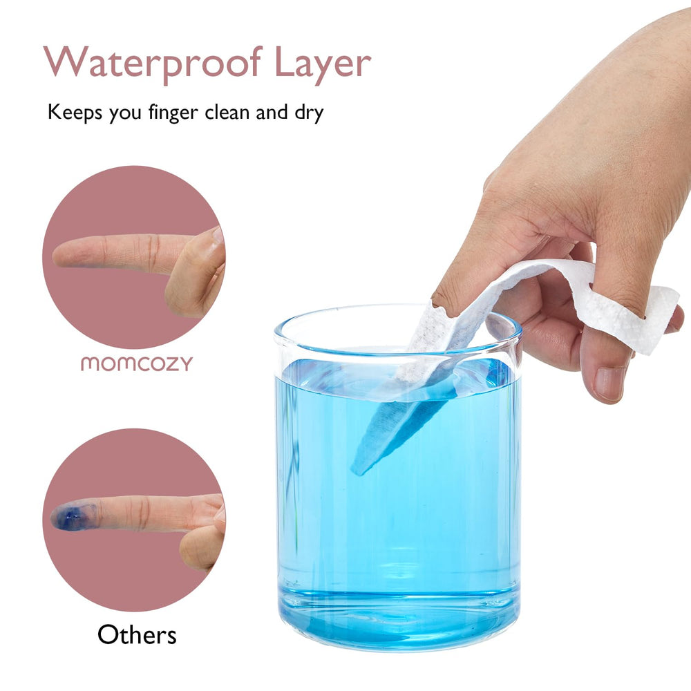 Toddler silicone finger toothbrush