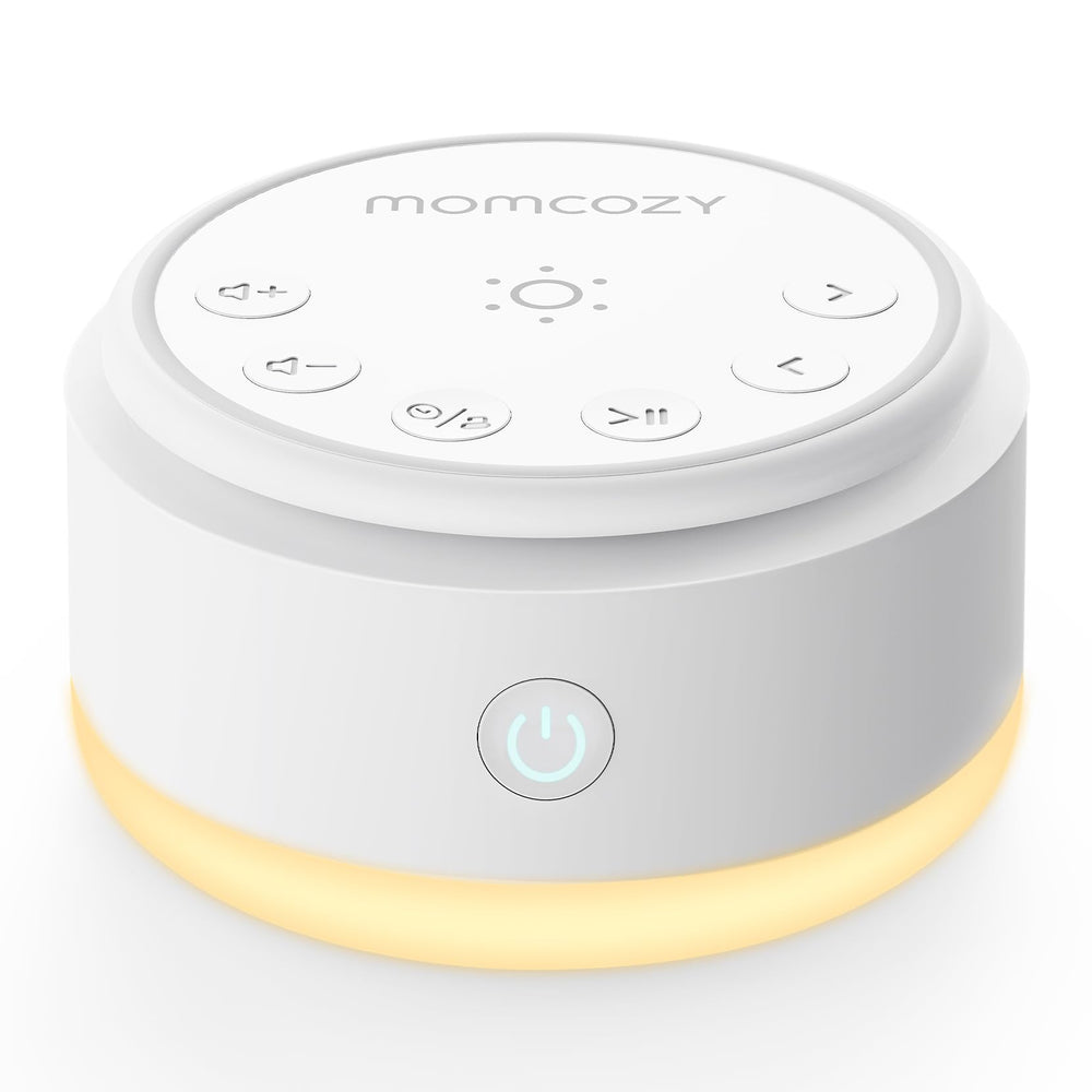 Momcozy sound machine front view for nursery use and quiet nights
