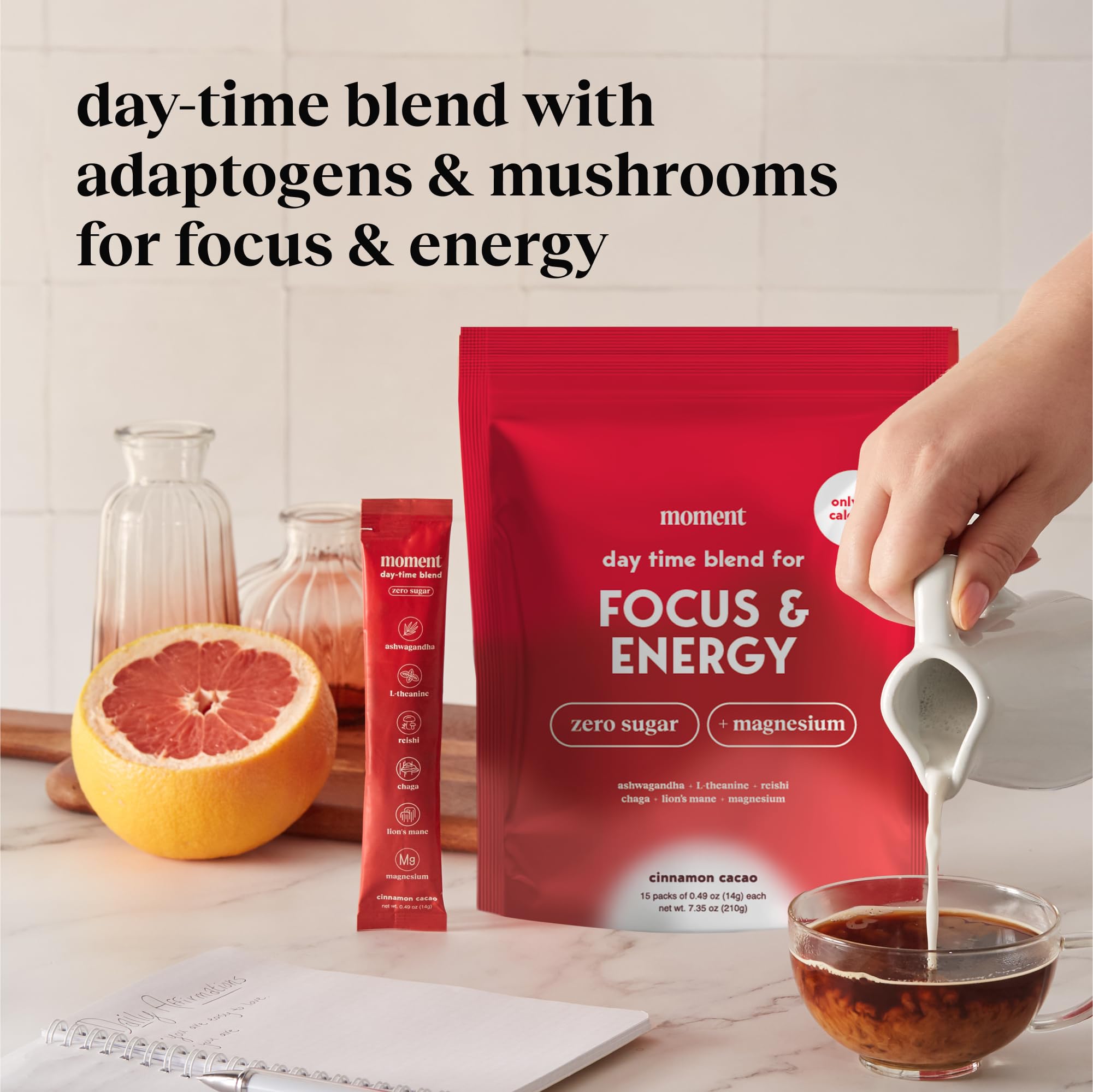 Zero sugar packaging label