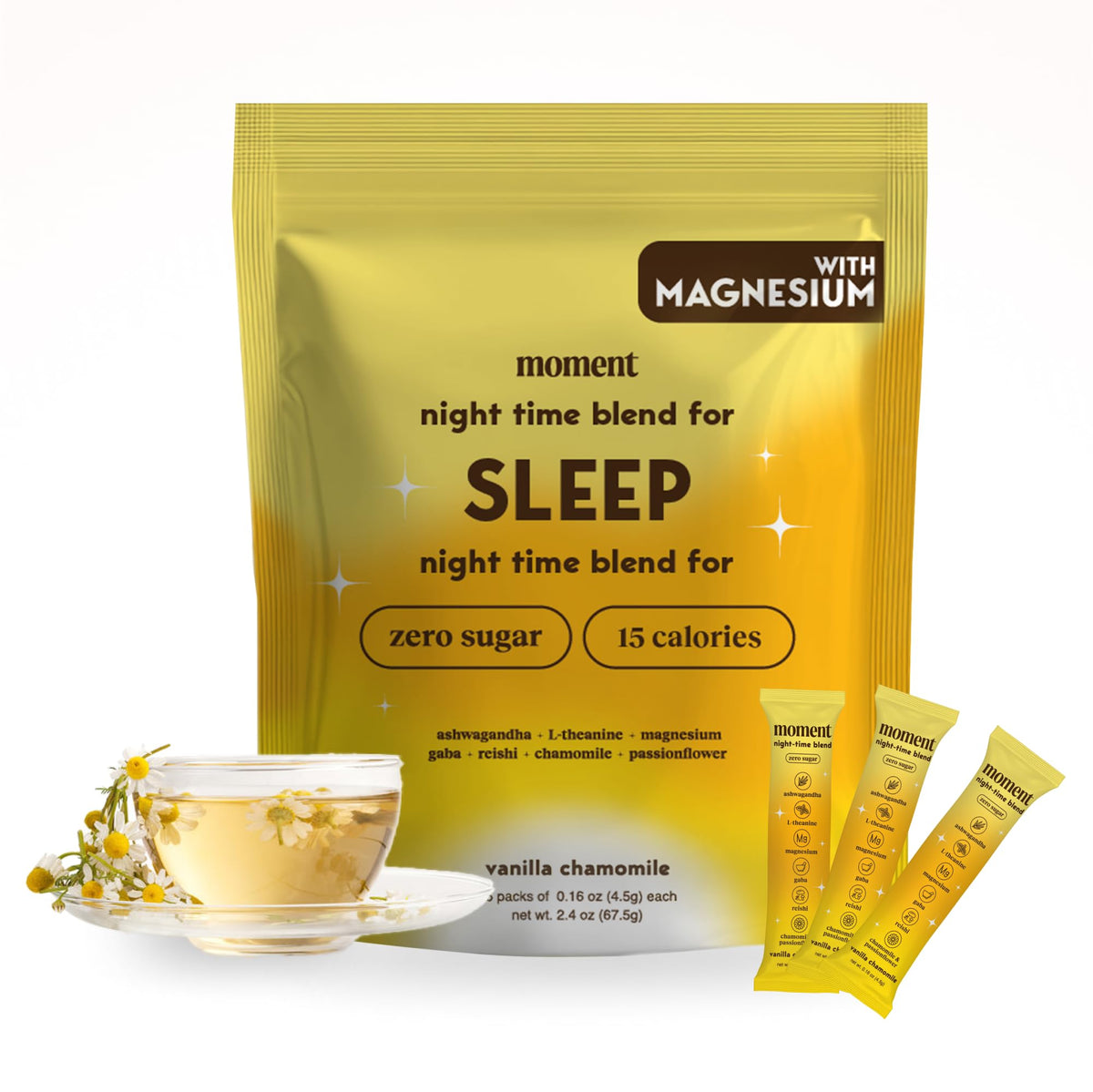 Moment Sleep Tea Vanilla Chamomile packshot