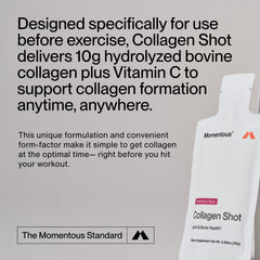 NSF Certified for Sport badge on Momentous packaging