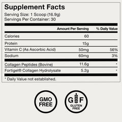 Momentous Collagen Peptides label clearly visible on the jar.