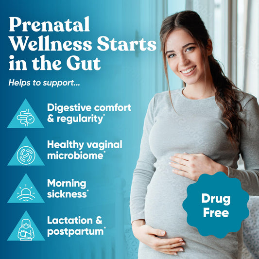 Close-up of mini vegan probiotic capsules