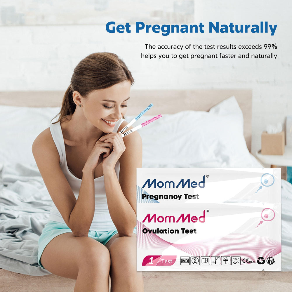 All-in-one MomMed fertility test kit designed for home use