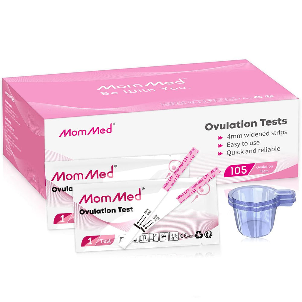 MomMed Ovulation Test Strips with 105 LH kit