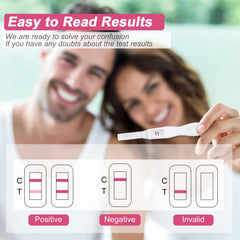 Absorbent tip of MomMed pregnancy test