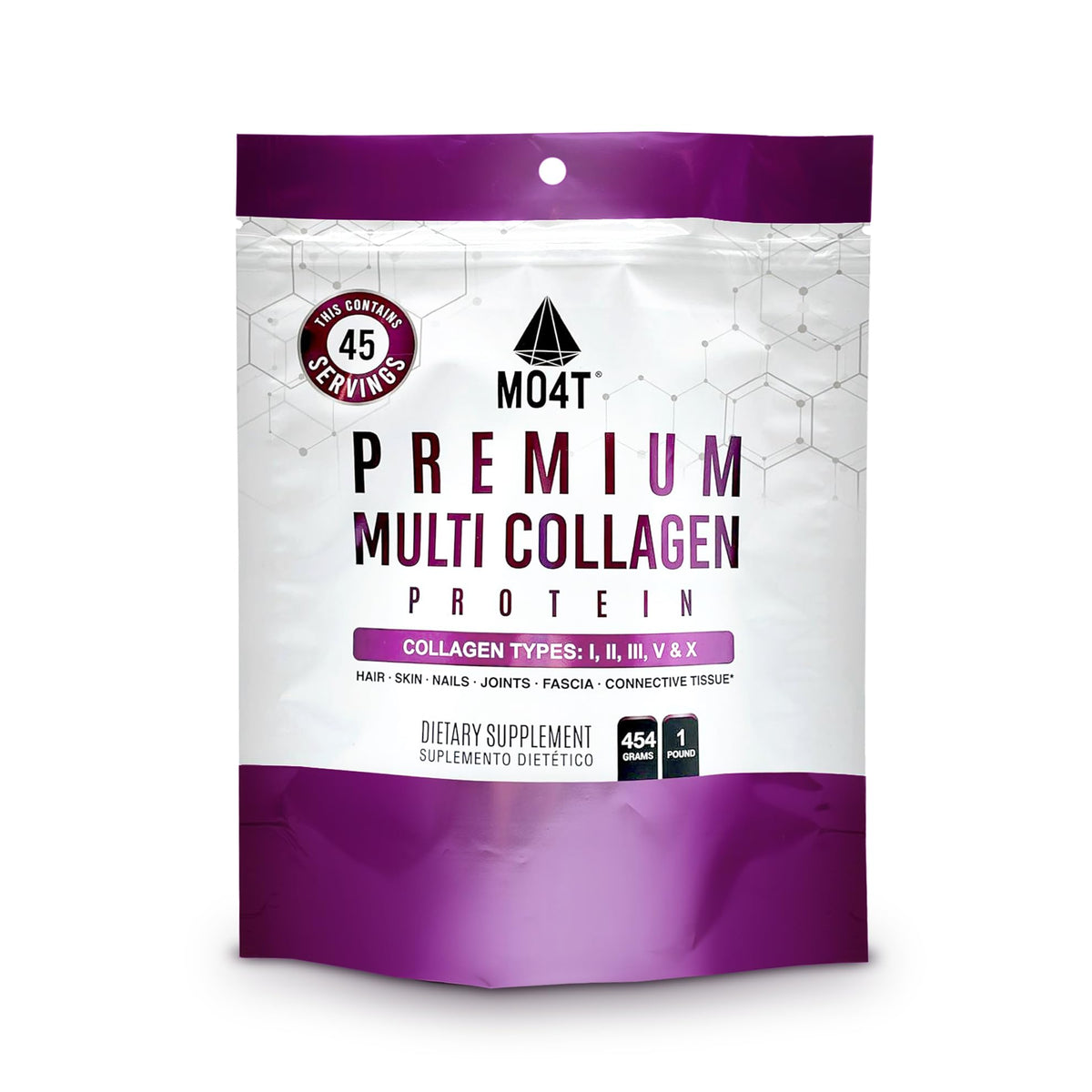 MO4T MOMOF4TRANSFORM collagen powder tub 1 lb