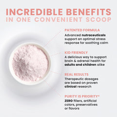 Monk fruit-sweetened label indicating sugar-free formula
