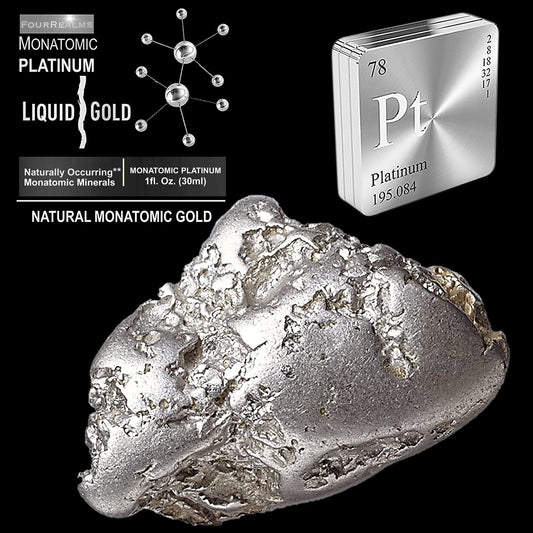 Monoatomic platinum ORMUS liquid drops package
